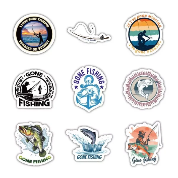 cn-11134207-7ras8-m2ryjk2x46ojc5.webp 60PCS Waterproof Fisherman Go Fishing Stickers For Suitcase Freezer DIY Decoration Decals Car Sticker