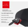 Fishing headlight with clip cap  USB charging headlight  induction headlight