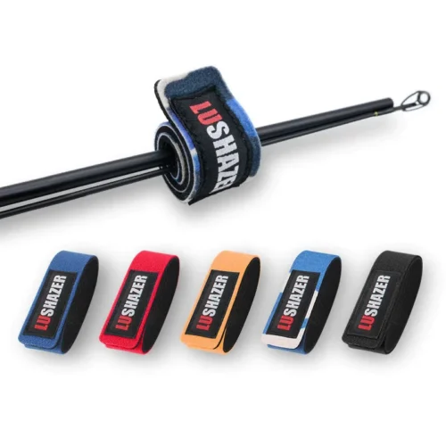 1 PC Fishing Rod Wrap Pole Straps High Elastic OK Cloth Carry Straps Non slip Firm Fishing Rod Belts For Spinning Rods Fly Rods