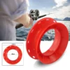 Random Color Fishing Line Coiling Plate Handle Wire Winding Hand Reel 12x8cm Plastic Handle Wire Winding Ring Fishing Line Reel