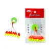 6 in 1 fishing float Seven Star mixed color oval bead line stopper buoys large accessories 60PCs 10packs