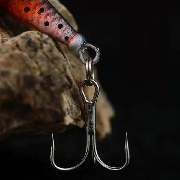 9g 7cm Sequ Iscas Artificial Hard Baits Rotating Metal Spinner Fishing Lures Crap Bass Pike Treble Hook Tackle Accessories