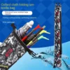 Fishing rod bag  multifunctional fishing rod cover  portable foldable thickened canvas fishing rod rack