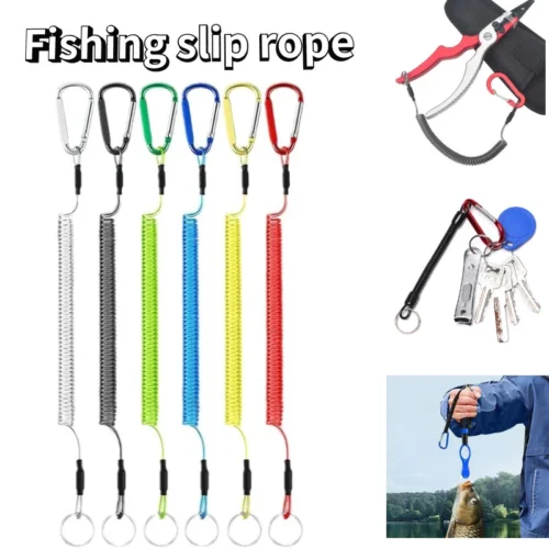 Fishing Rope  Spiral Design Safety Line for Fishing Tools  Durable and Reliable