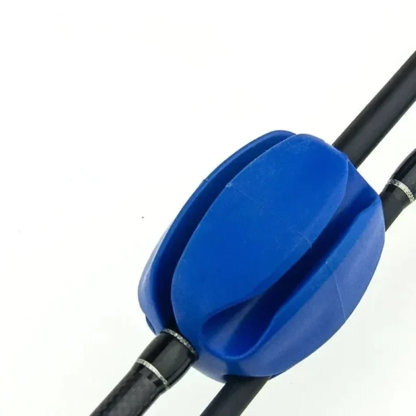 Fishing Rod Protector with Anti Collision Design  Silicone Lure Holder for Portable and Elastic Reusable Tackle Accessories