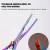Professional Multifunctional Fishing Pliers with Stainless Steel Construction   Scissors  Hooks Remover   Line Cutter for Ultimate Fishing Experience
