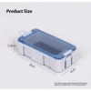 Splicing Glow in The Dark Clear Waterproof Hooks Baits Angling Tool Box Fishing Accessory Container Magnetic Lures Box
