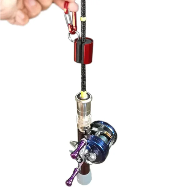 Fishing Rod Holder Lure Portable BFS Aluminum Alloy Fly Fishing Tackle Quick Rod Assistant Tools